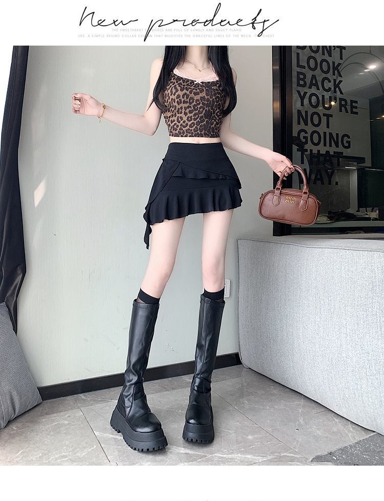 กระโปรงสั้น เลเยอร์ ซับกางเกง รหัส CN2772