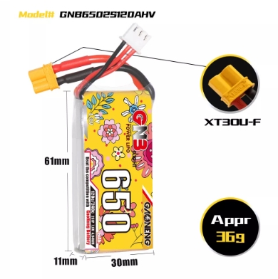 แบต GNB 2เซล 300-900mah HV PH2.0 XT30 PH2.0 3PIN แบตสำหรับ RC รถ เรือ เครื่องบิน โดรน หุ่นยนต์ มีให้เลือกหลายขนาดความจุ