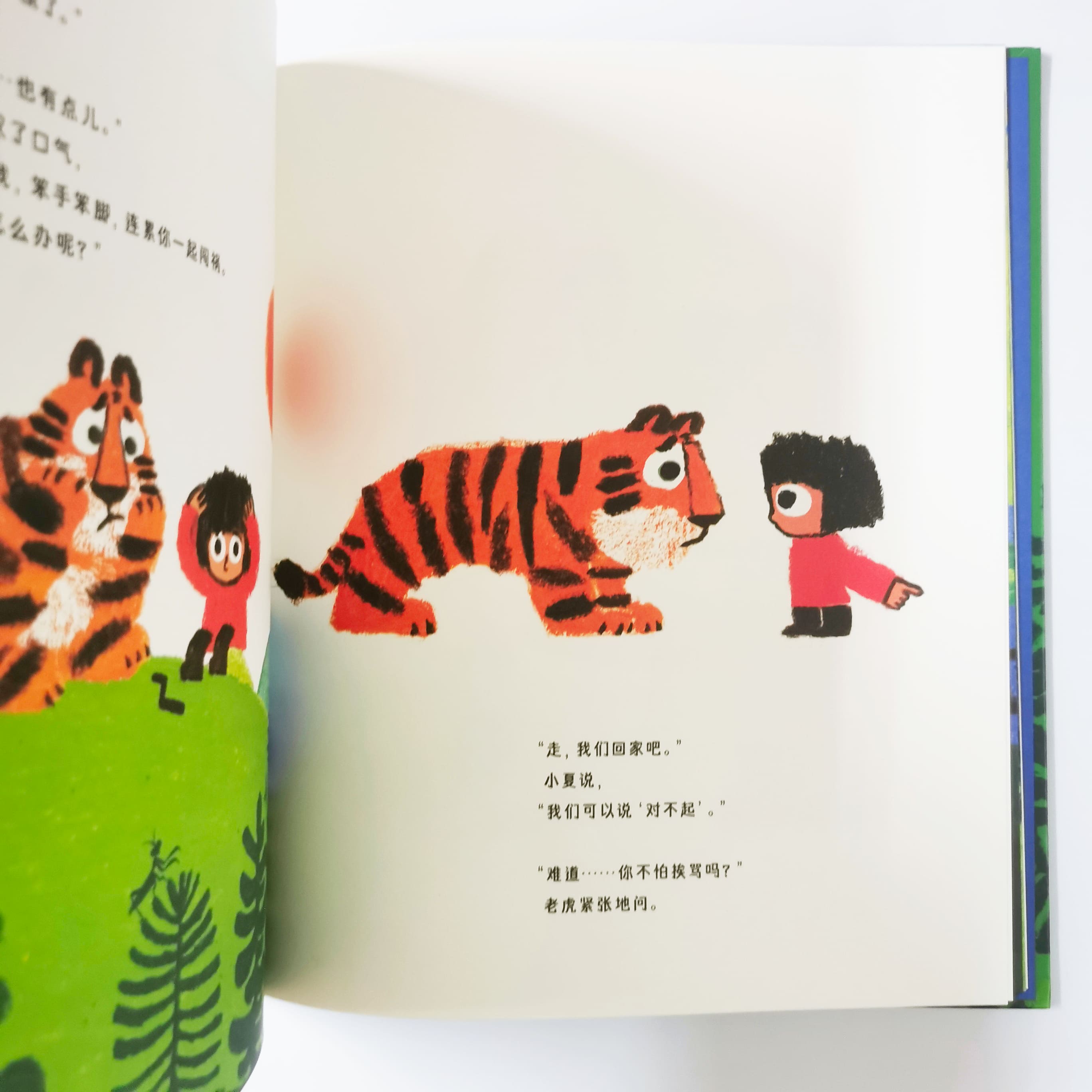 老虎, 别怕 Don’t be afraid, little tiger