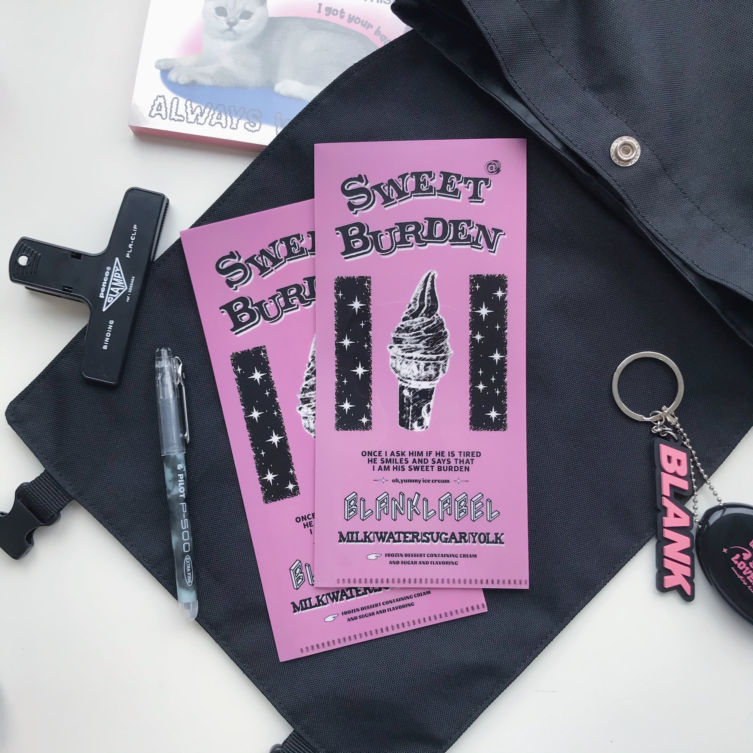 Sweet Burden - Ticket Folder