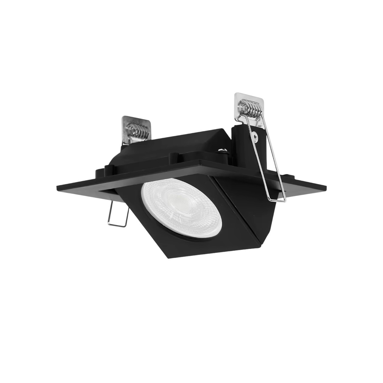 โคมไฟดาวน์ไลท์ ปรับได้ Recessed Downlight Square Adjustable Aluminum IP20