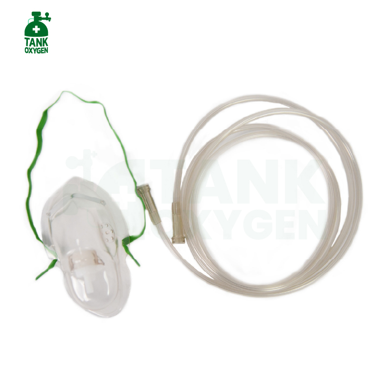 หน้ากากให้ออกซิเจน สำหรับผู้ใหญ่ Oxygen Mask (Adult)