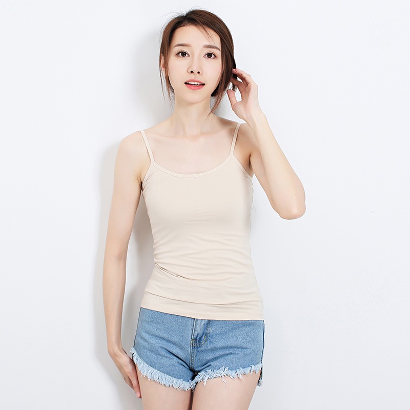 เสื้อสายเดี่ยว ฟรีไซส์ เสื้อสีพื้น สำหรับผู้หญิง