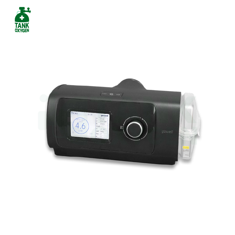 Yuwell รุ่น YH-480 สีดำ เครื่องช่วยหายใจชนิดแรงดันบวกต่อเนื่องแบบปรับแรงดันอัตโนมัติ (Auto Cpap) รับประกันศูนย์ไทย 3 ปี