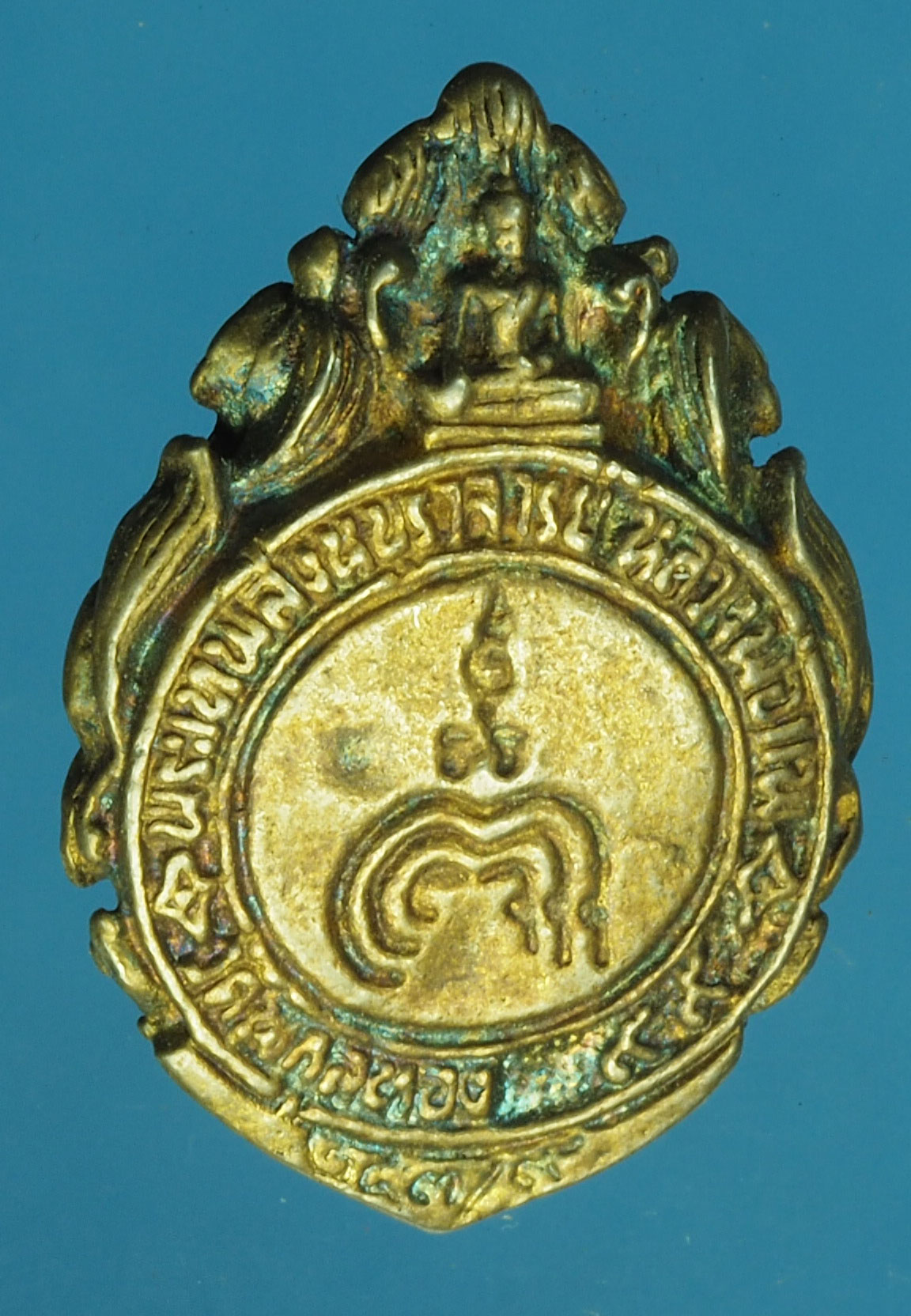 A761 พระหล่อหลวงพ่อแพ วัดพิกุลทอง สิงห์บุรี กระหลั่ยทอง 82