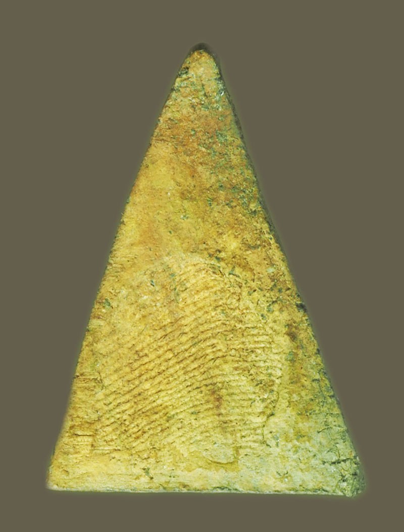 A5293 พระนางพญา เนื้อดิน เก่าไม่ทราบที่และปีสร้าง 9.1