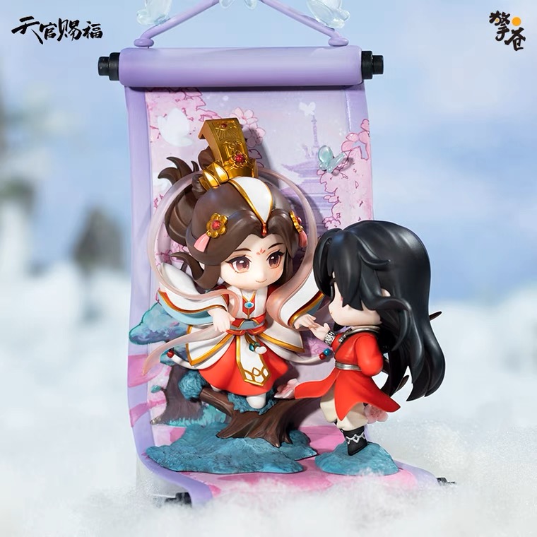 TGCF mini figure xielian huacheng (擎苍 天官赐福 谢怜花城) 仙乐浮绘 ver.