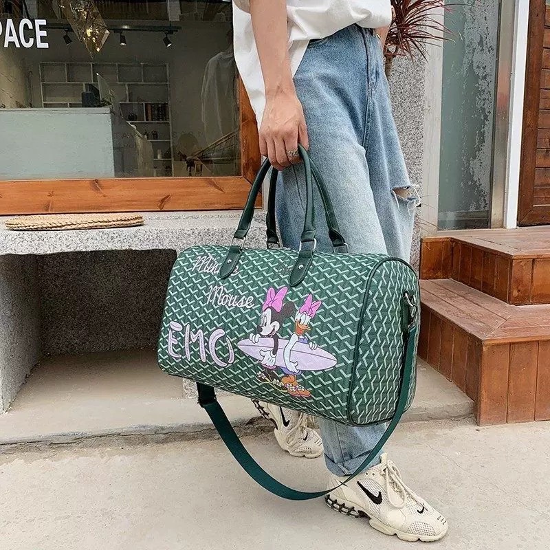 กระเป๋าเดินทาง ลายMickey น่ารักสดใส Goya*d ขายดีที่สุด หนังPU พรีเมี่ยม