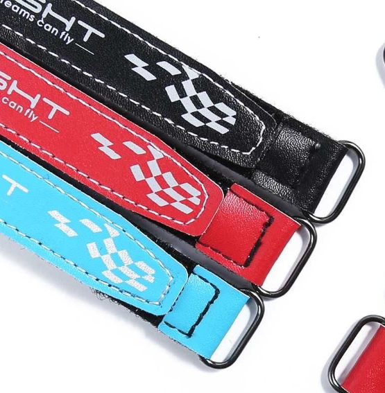 iFlight 10pcs 15x150mm Microfiber PU Leather Lipo Battery Straps สายรัดแบต อย่างเหนียว