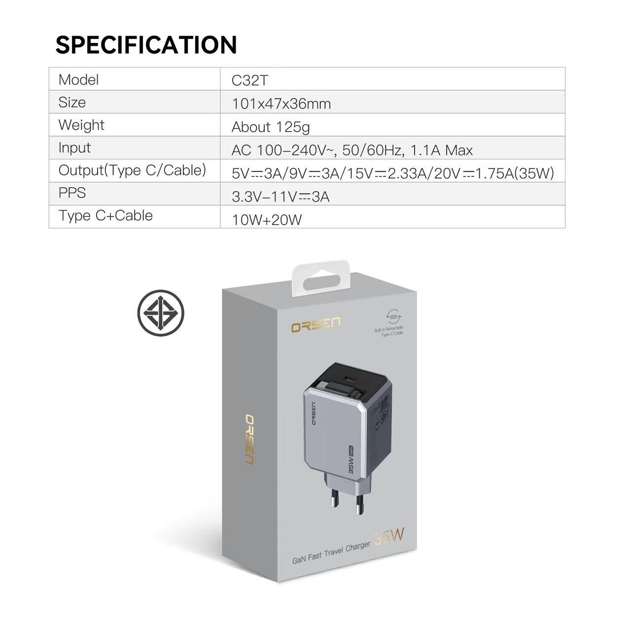 ORSEN C32T TC 35W
