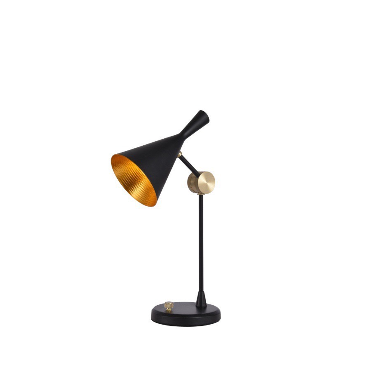 โคมไฟตั้งโต๊ะ Table lamp Metal Black + Gold LED E9x1 IP20