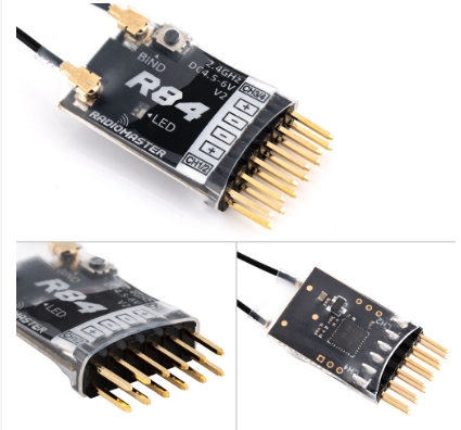 Radiomaster ตัวรับสัญญาณ R81 R84 R86 R86C R88 2.4GHz ไกลมากกว่า 1KM SBUS สําหรับ FrSky D8 D16 TX16S TX12 Zorro ฯลฯ