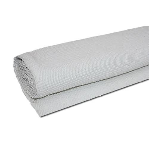 ผ้าใยแก้ว ผ้าเชือกถักไฟเบอร์กลาส ไร้ฝุ่น ฉนวนกันไฟ Dust Free Asbestos Cloth Tape 450℃
