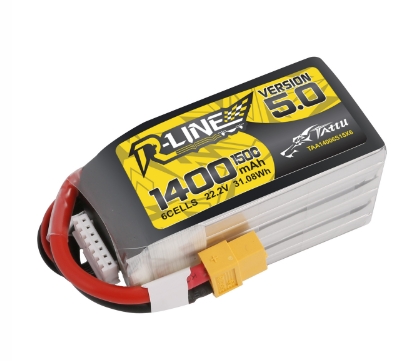 Tattu R-Line 6S V4 V5 130C 150C 1050 1200 1300 1400 1550mAh ที่สุดของแบตโดรน แรง อึด ทน