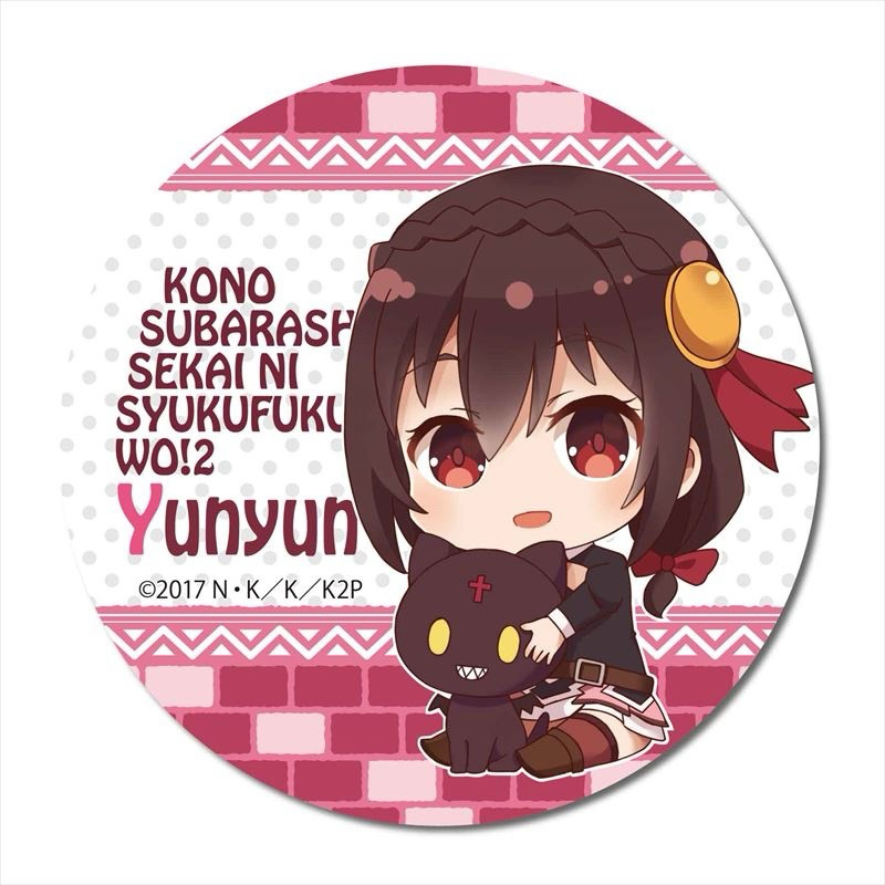 เข็มกลัด ยุนยุน -ขอให้โชคดีมีชัยในโลกแฟนตาซี![Konosuba: God's Blessing on This Wonderful World! -Can Badge- YunYun]
