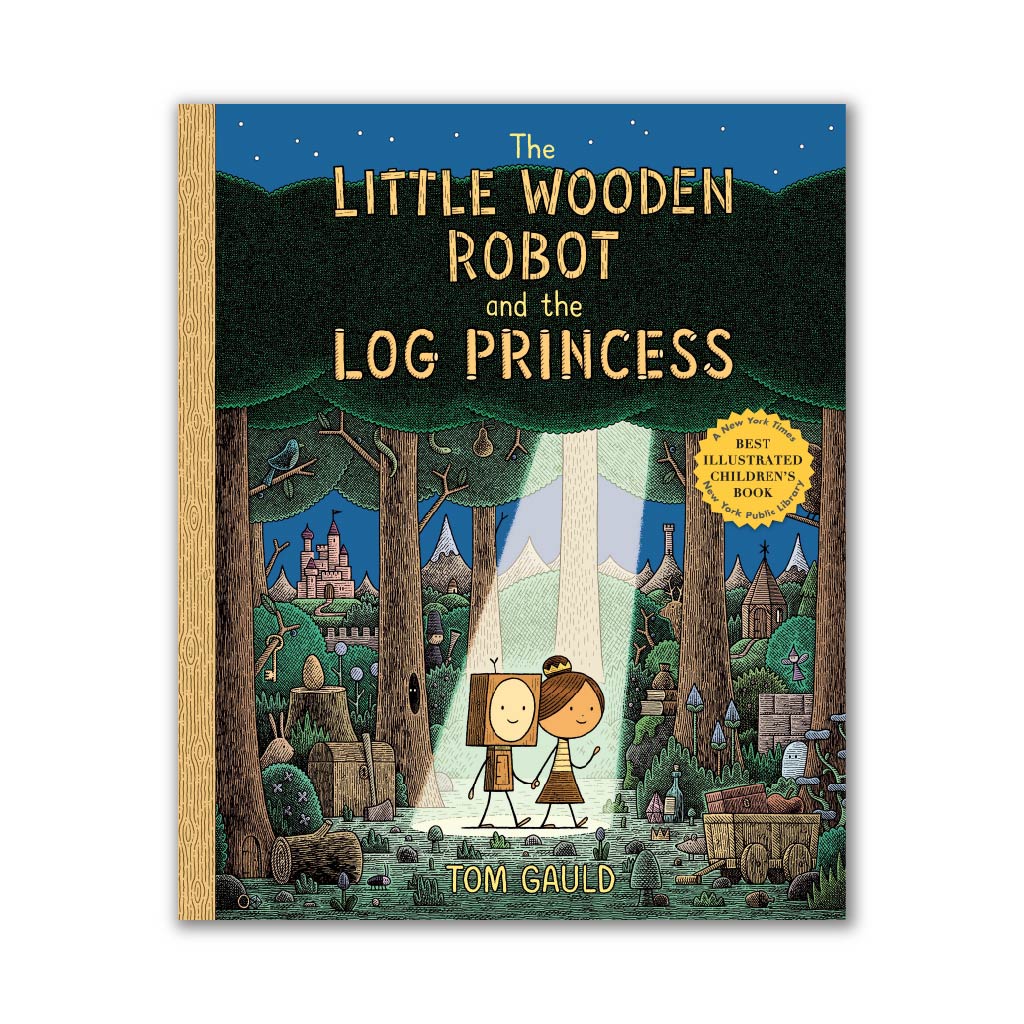 The Little Wooden Robot and the Log Princess