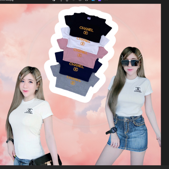 เสื้อยืดเข้ารูป รัดรูป เสื้อนมโต เสื้อยืดแฟชั่น