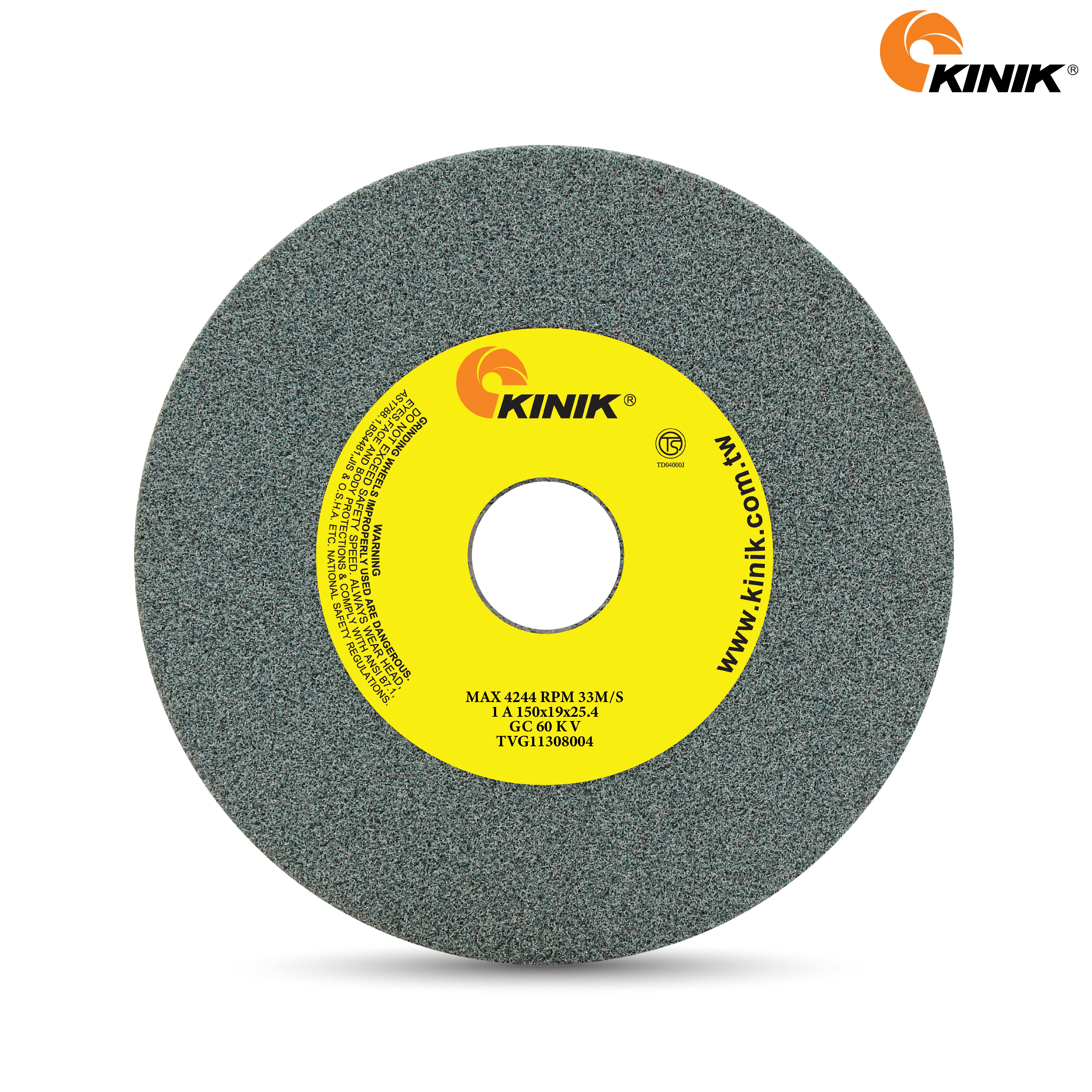 หินเจียร KINIK GC60KV1A 150x19x25.4 mm.