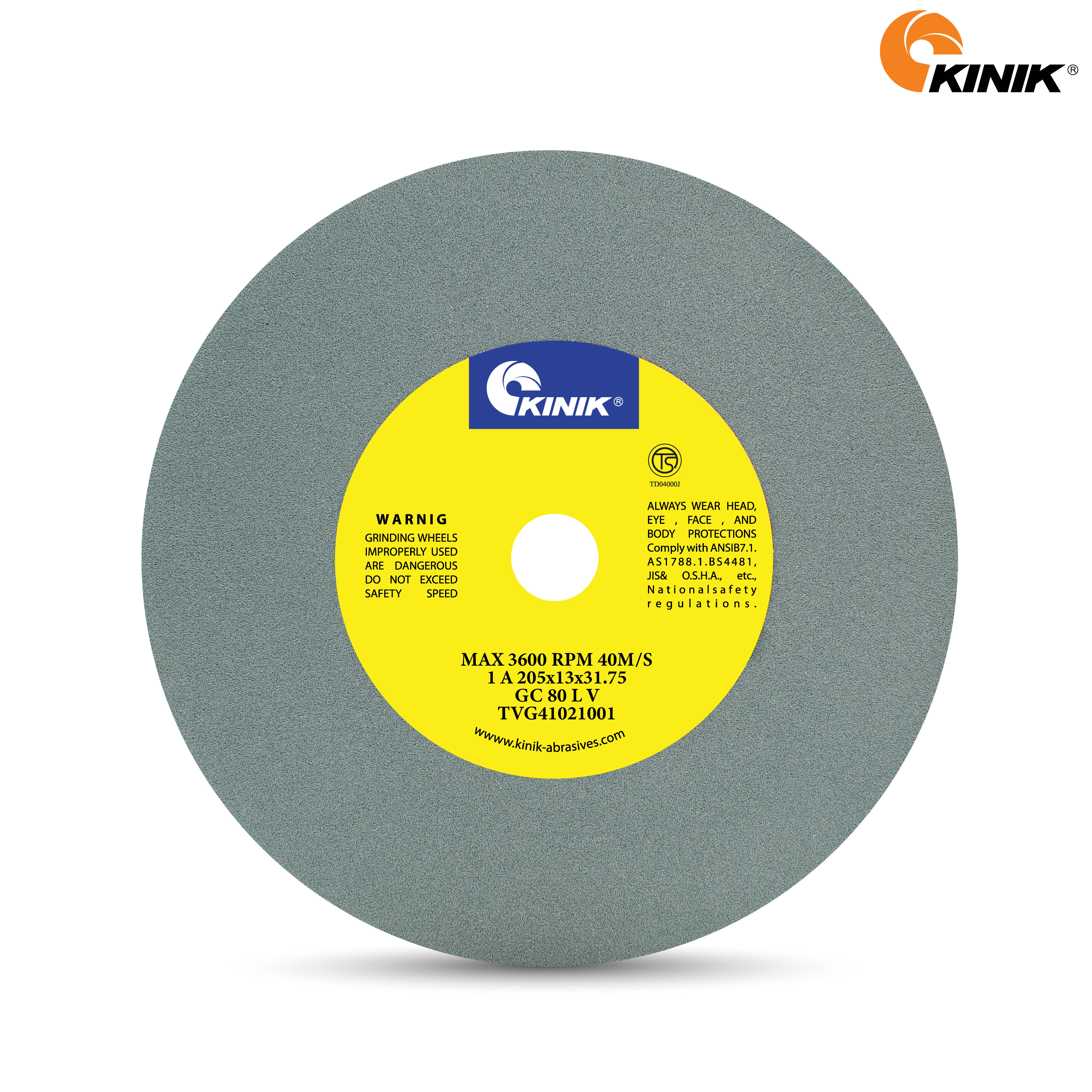 หินเจียร KINIK GC80LV1A 205x13x31.75 m.m.