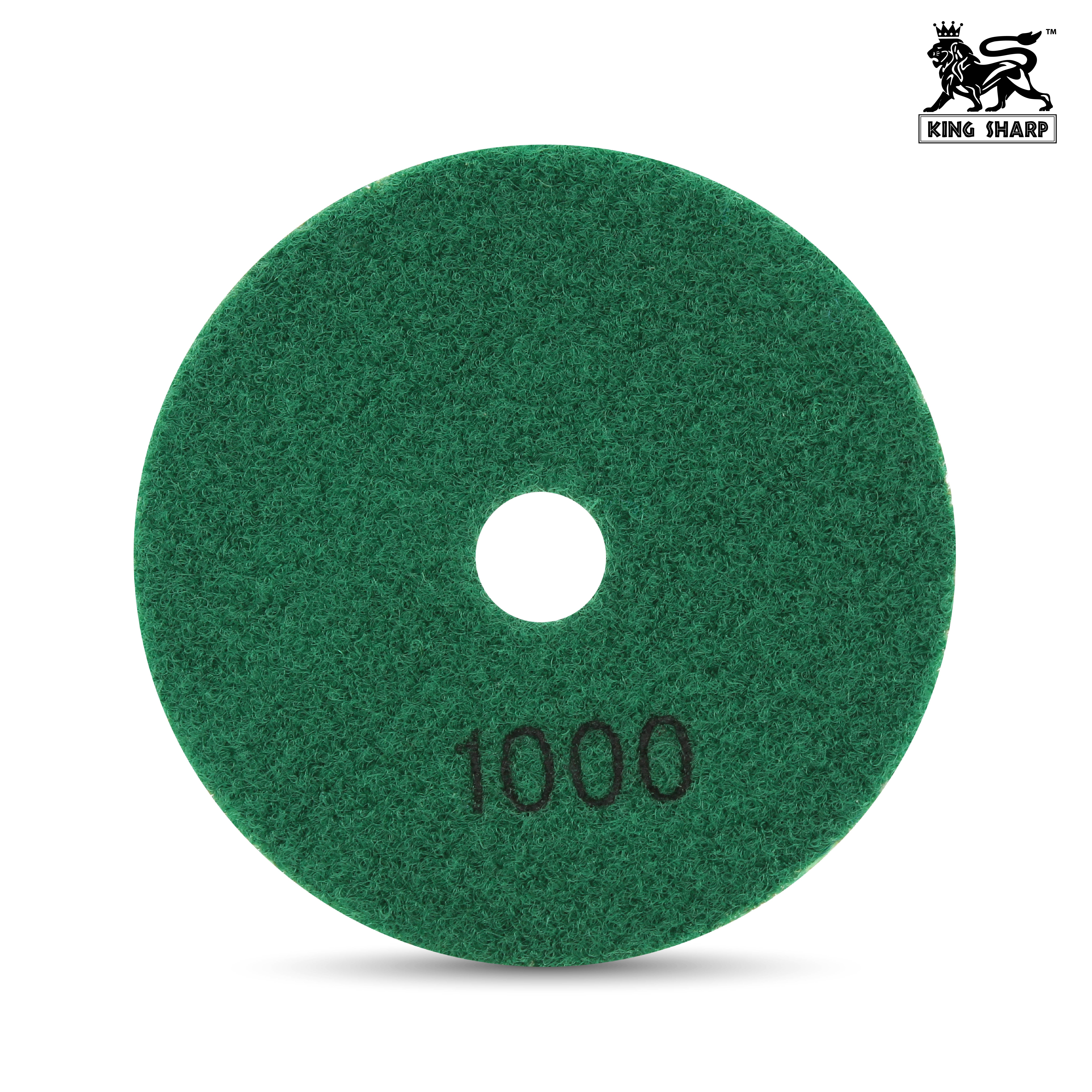 แผ่นขัดเงาหินแกรนิต KINGSHARP A1000 100x16 mm.
