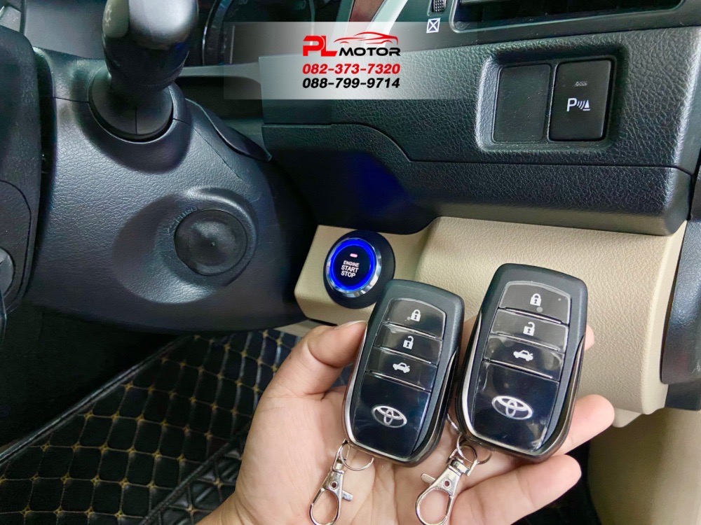 ปุ่มสตาร์ท รุ่นกลาง Toyota Camry ACV 50 2013