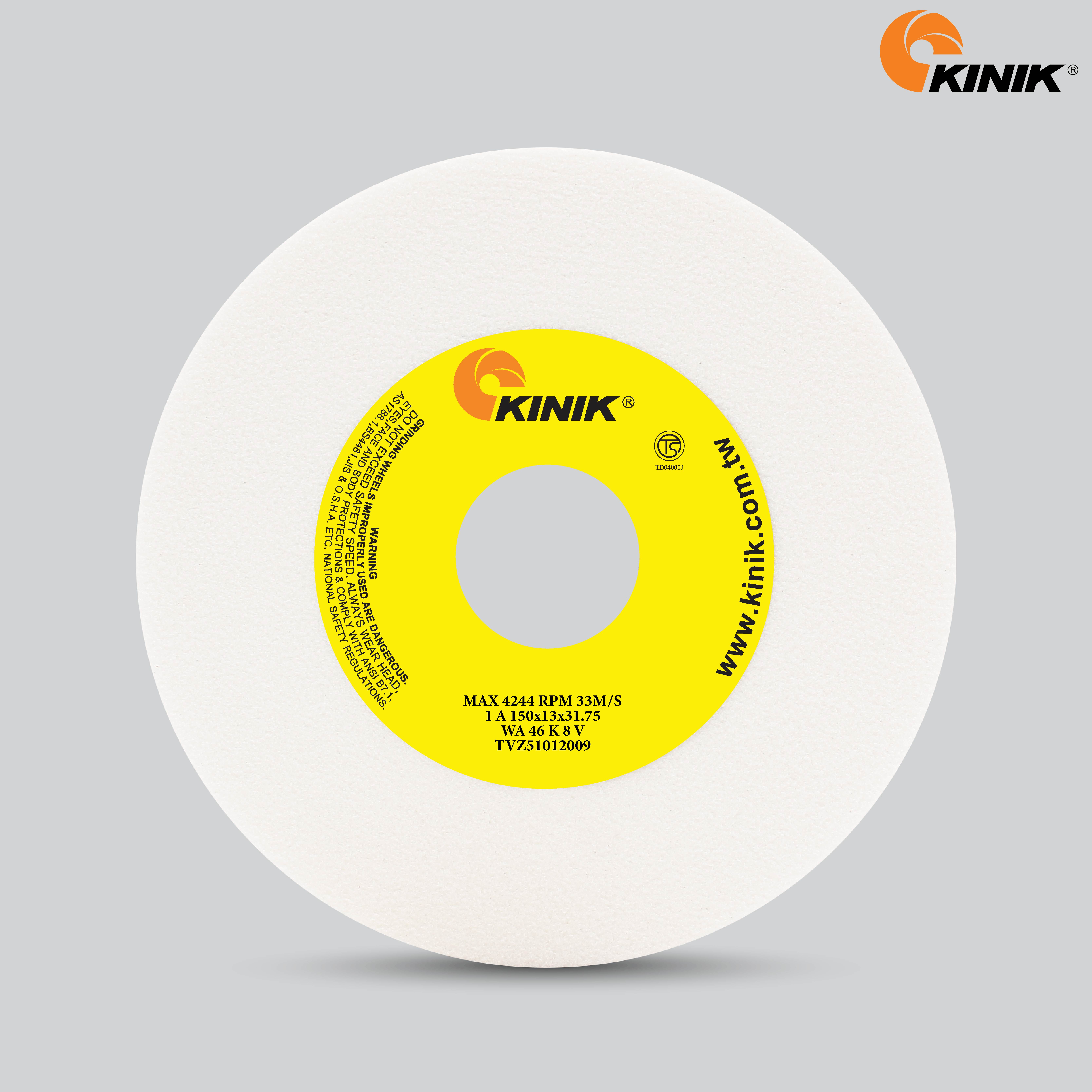 หินเจียร KINIK WA46KV1A 150x13x31.75 mm.