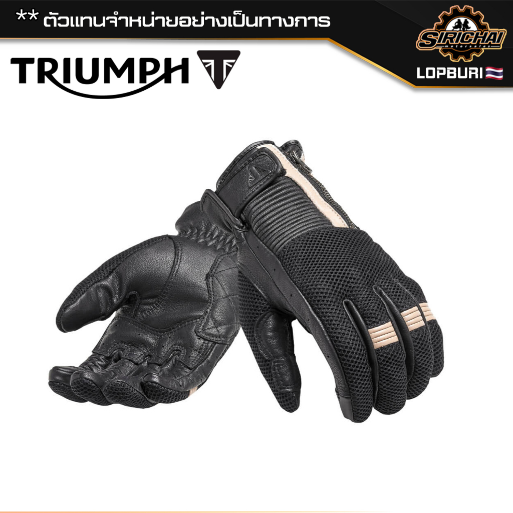 ถุงมือมอเตอร์ไซค์ ถุงมือ Triumph MGVS18130