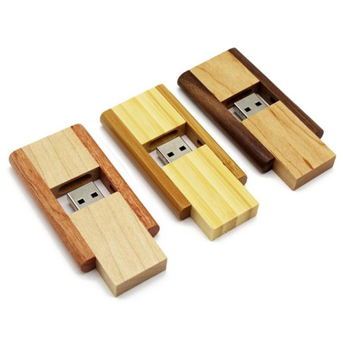 แฟลชไดร์ฟไม้ Wood Flash Drive FD002