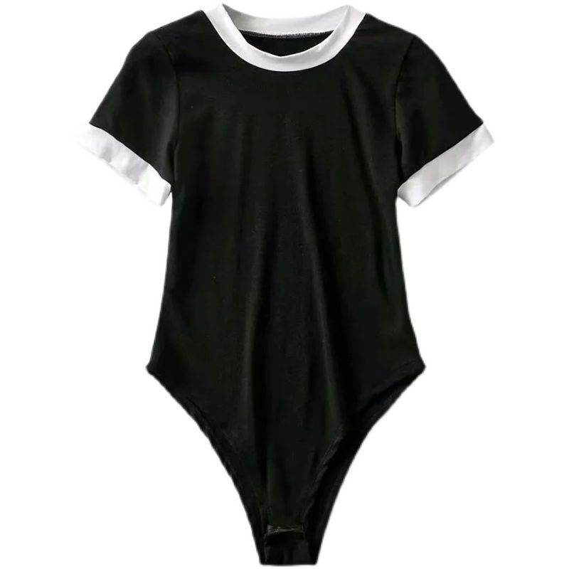 เสื้อยืดบอดี้สูท คอกลม CN1188 พร้อมส่งในไทย