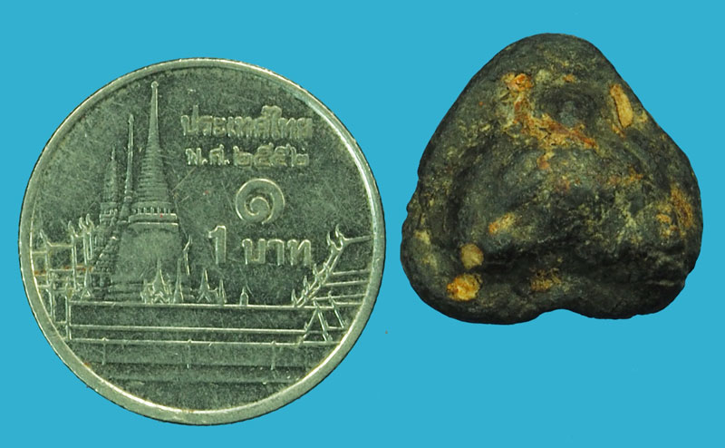 A5087 พระปิดตา เนื้อผงคลุกรัก ไม่ทราบที่และปีสร้าง 6