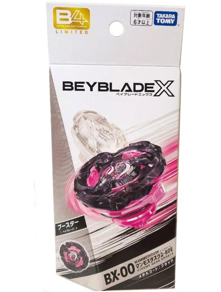TAKARA TOMY Beyblade X BX-00 Mammoth Tusk 2-80E [Metal Coat: Black] [ได้บิท E] อย่างคุ้ม
