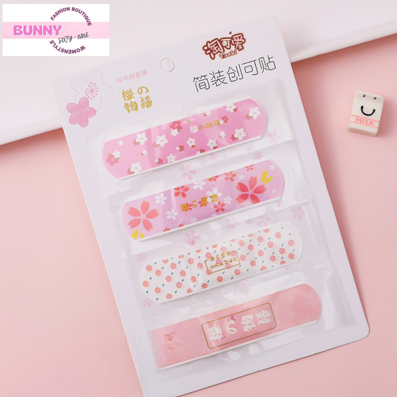 พลาสเตอร์ติดแผล ลายน่ารัก ติดทน ลอกง่าย ไม่เจ็บแผล