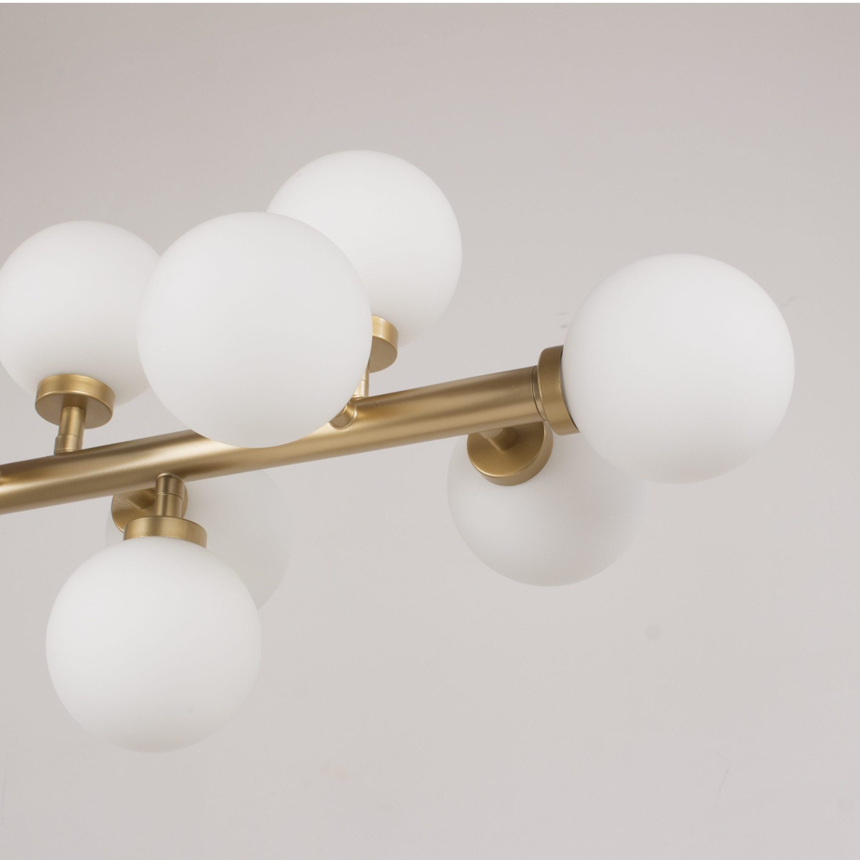 โคมไฟช่อแก้ว สไตล์นอร์ดิก Nordic Pendant lamp Steel + Glass Shade G9x16