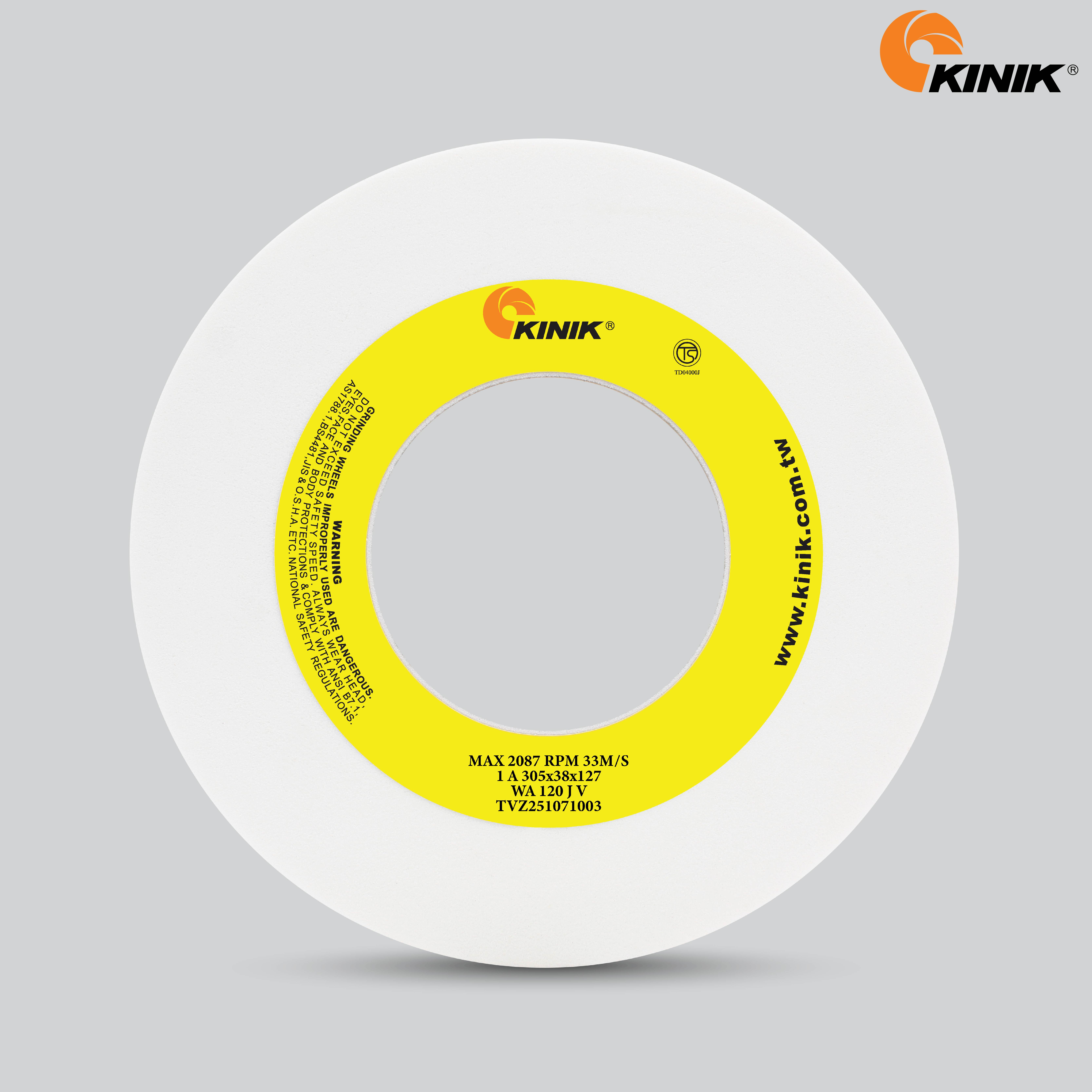 หินเจียร KINIK WA120JV1A 305x38x127 mm.