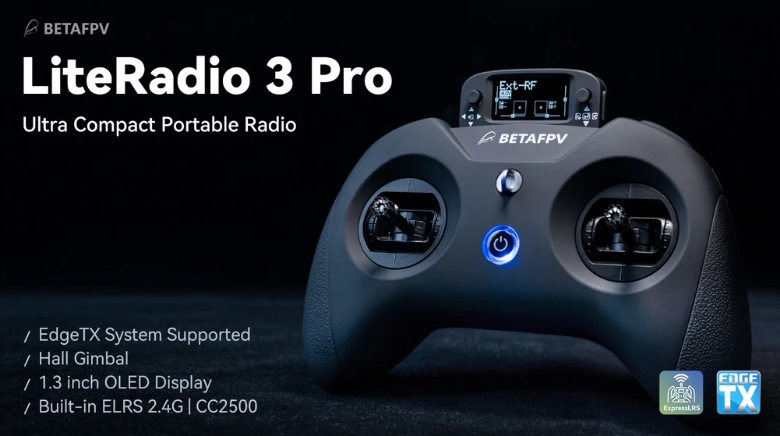 BETAFPV LiteRadio 3 Pro Radio Transmitter [CC2500]