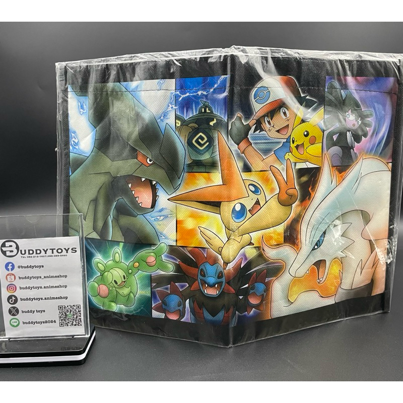 กระเป๋าผ้า(บาง) โปเกม่อน[Pokemon Stamp Rally 2011 JR West Japan Summer Vacation Original Non-Woven Fabric Bag]