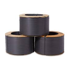 สายรัดพลาสติก PP,Plastic Strap ขนาดกว้าง 15 มม น้ำหนัก 7 กก สีดำ