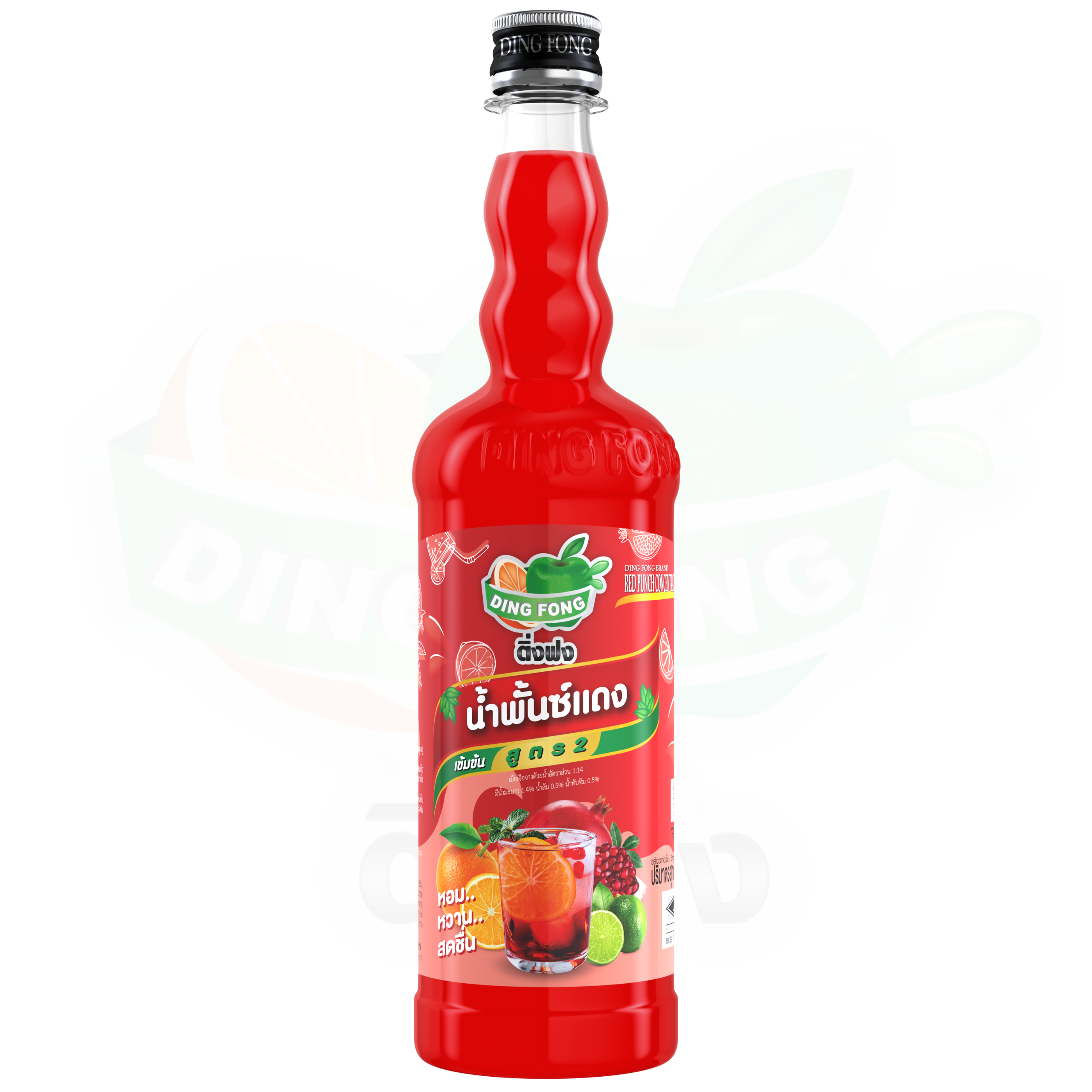 8858732821125 ติ่งฟง น้ำพันซ์แดง 760ml. พรีออเดอร์