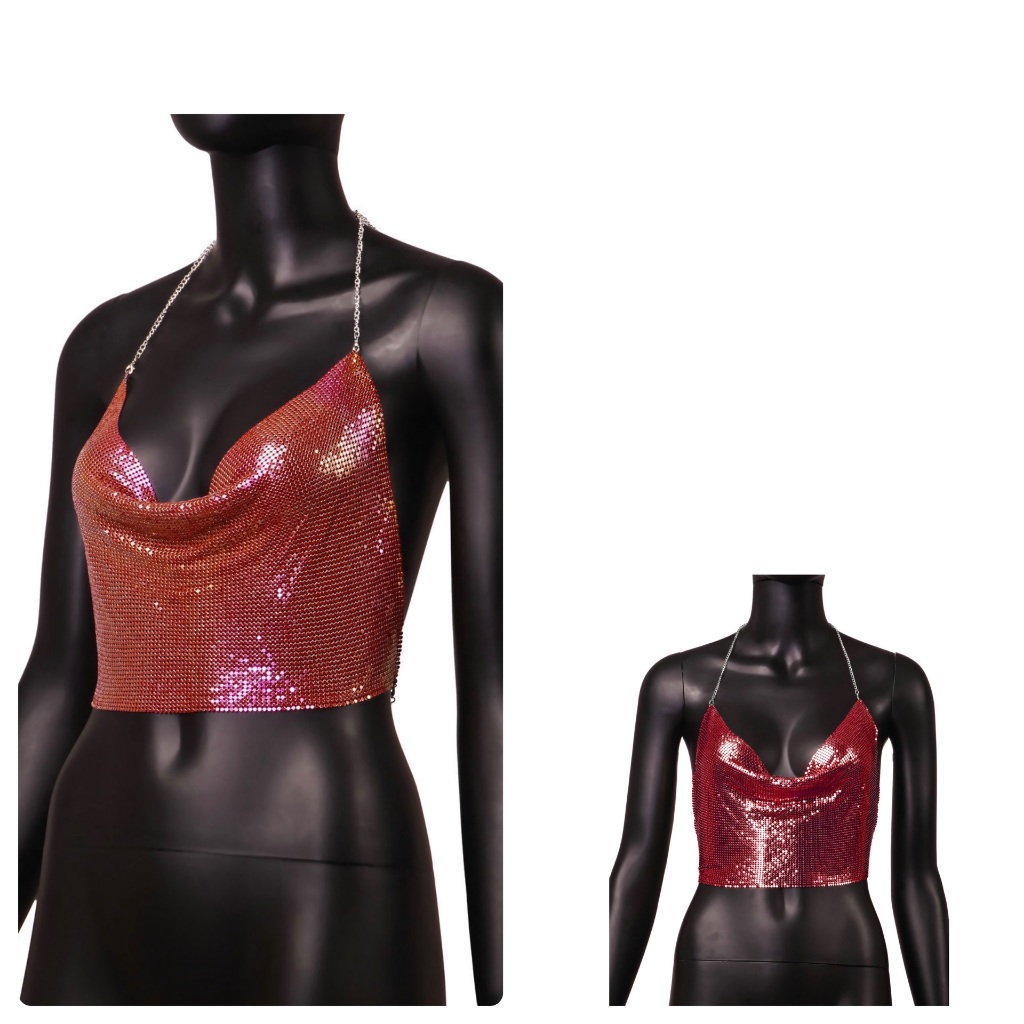 เสื้อวิ๊ง เลื่อม สายฝอ รุ่น 645