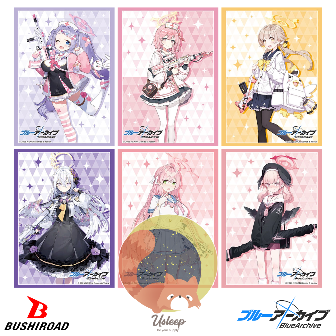[PRE-ORDER] Bushiroad Sleeve & Deck Holder V3 & Storage Box V2 & Rubber Mat V2 Blue Archive: Hanae, Serina, Hifumi, Azusa, Hanako, Koharu