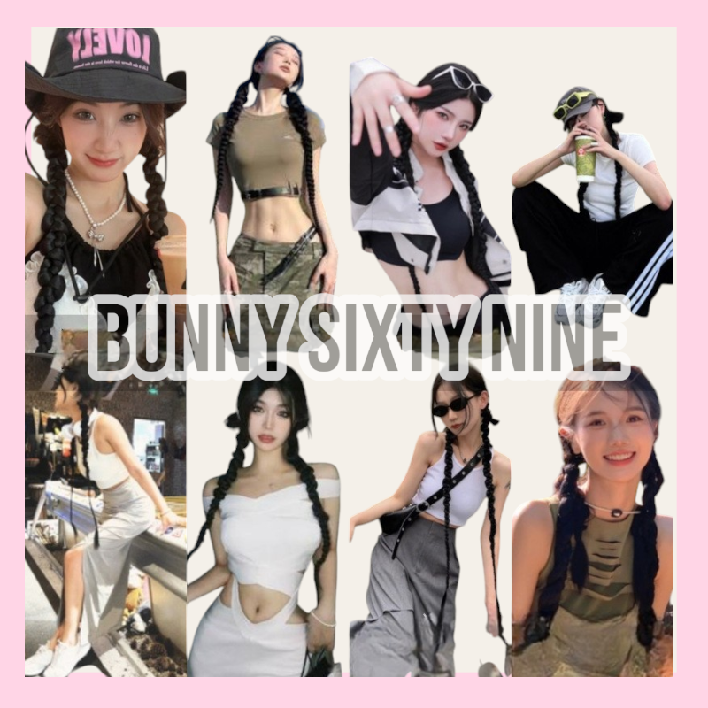 ไหมถักเปีย เกลียว สไตล์สาวจีน อาหมวย