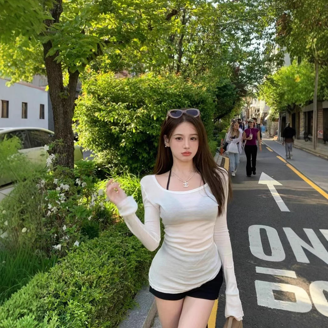 เสื้อแขนยาว เสื้อคลุม ซีทรู เซ็กซี่ รหัส CN3003