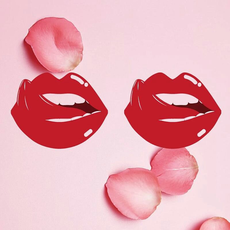 สติ๊กเกอร์ ปิดนม ปิดจุก เซ็กซี่ คอสเพลย์ กาวเเน่น ติดทน / Cosplay