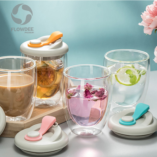 แก้วน้ำพลาสติก 2 ชั้น พรีเมี่ยม FGP020