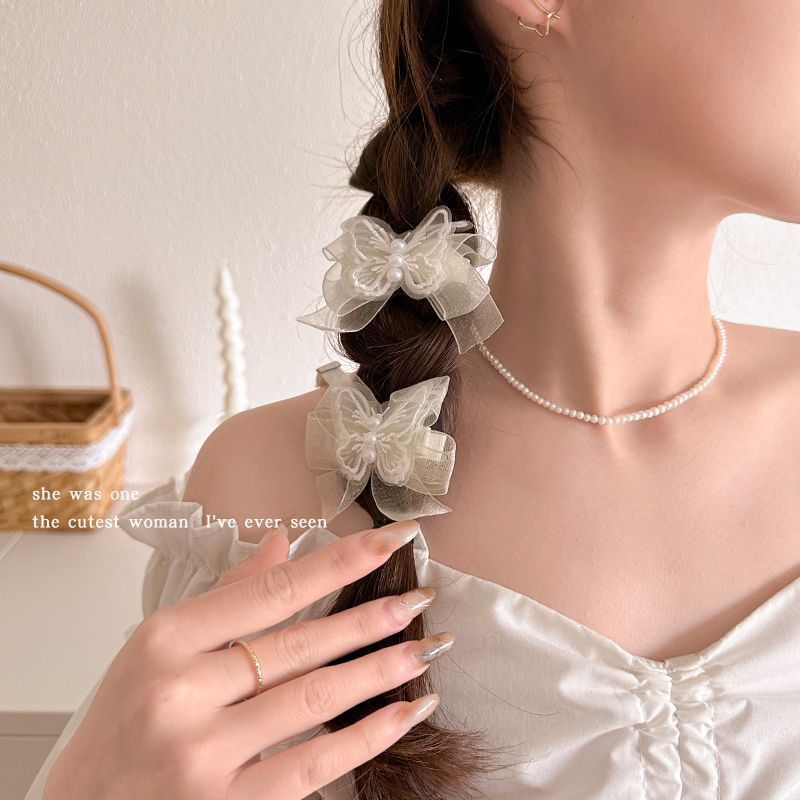 กิ๊บติดผม กิ๊บผีเส้อ กิ๊บดอกลีลาวดี สไตล์เกาหลี กิ๊บหนีบผม