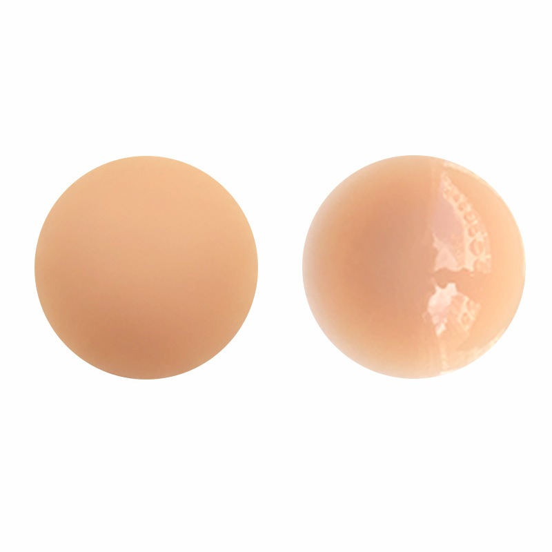 ซิลิโคนปิดจุก ไร้ขอบ ติดทน กันน้ำ กันเหงื่อ ขนาด 8 CM