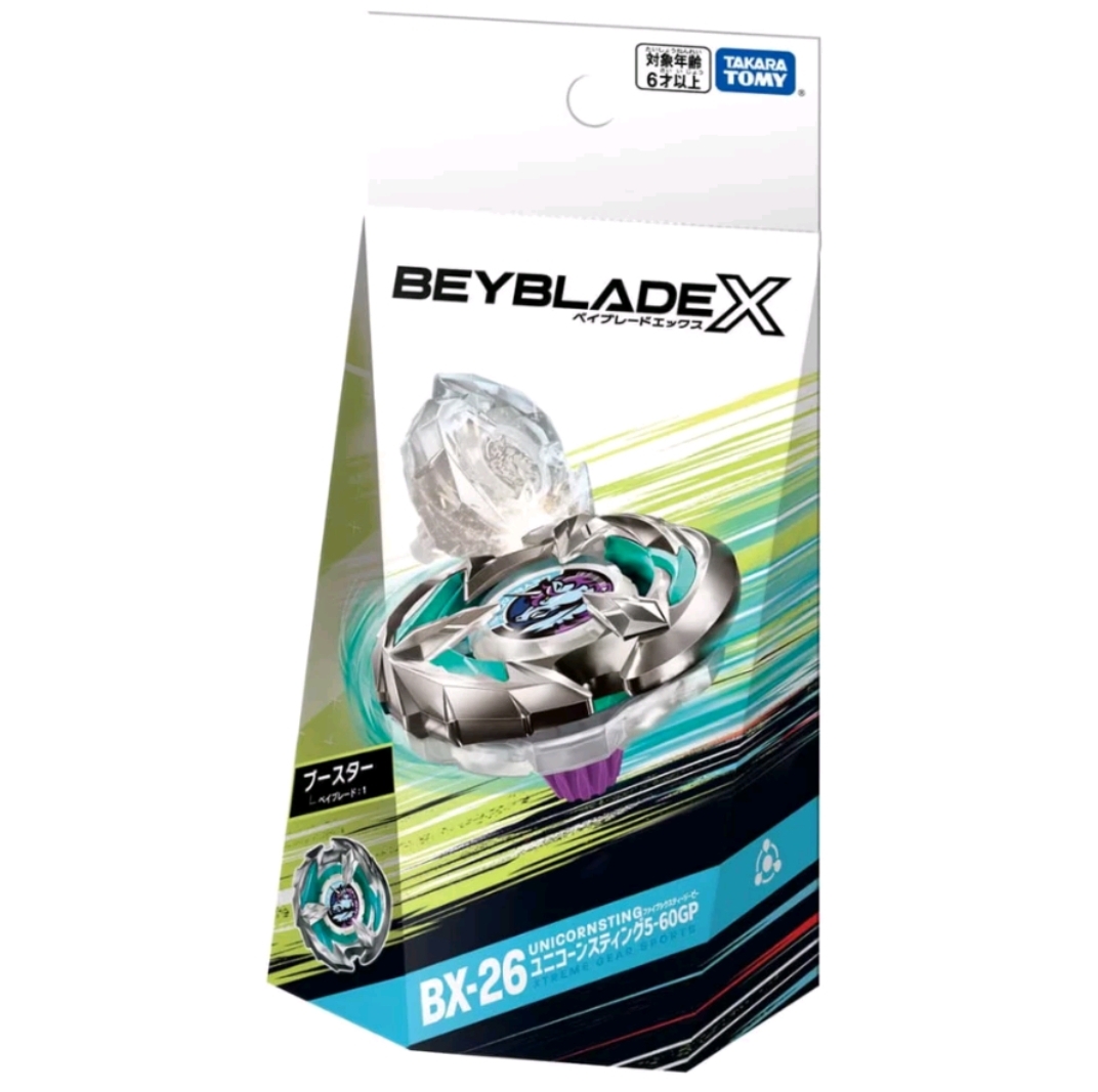 Beyblade X ของแท้ BX-26 Unicorn Sting 5-60GP