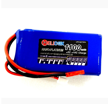 แบต HELICOX 2S 7.4V 30C มีให้เลือกหลายขนาด 900 1100 1500 2200 3000mah
