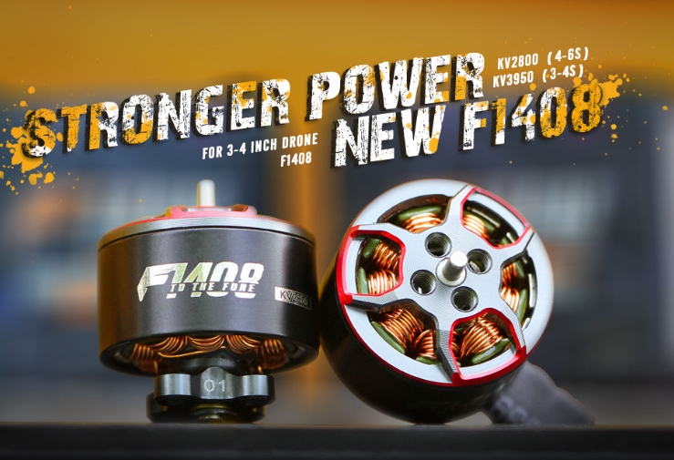 T-Motor F1408 Cinewhoop Motor - 2800KV/3950KV 1ชุด 4ตัว