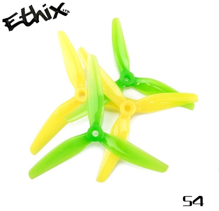 HQProp ETHIX S4 5x3.7x3 Racing Drone ใบพัดโดรน 1ถุง 4ใบ